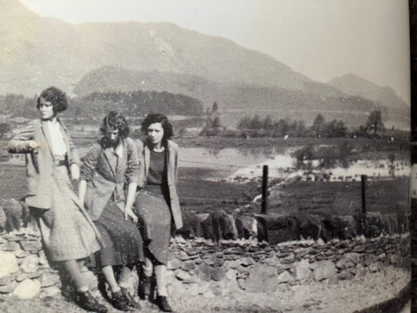 Mother and friends