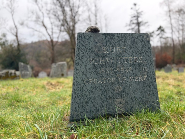 Schwitters' grave